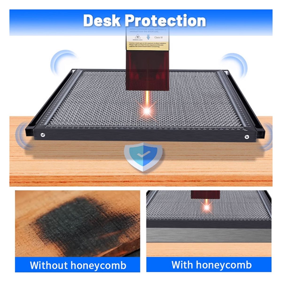 Honeycomb Laser Bed - Лазерный рабочий стол-соты 300x200 мм для